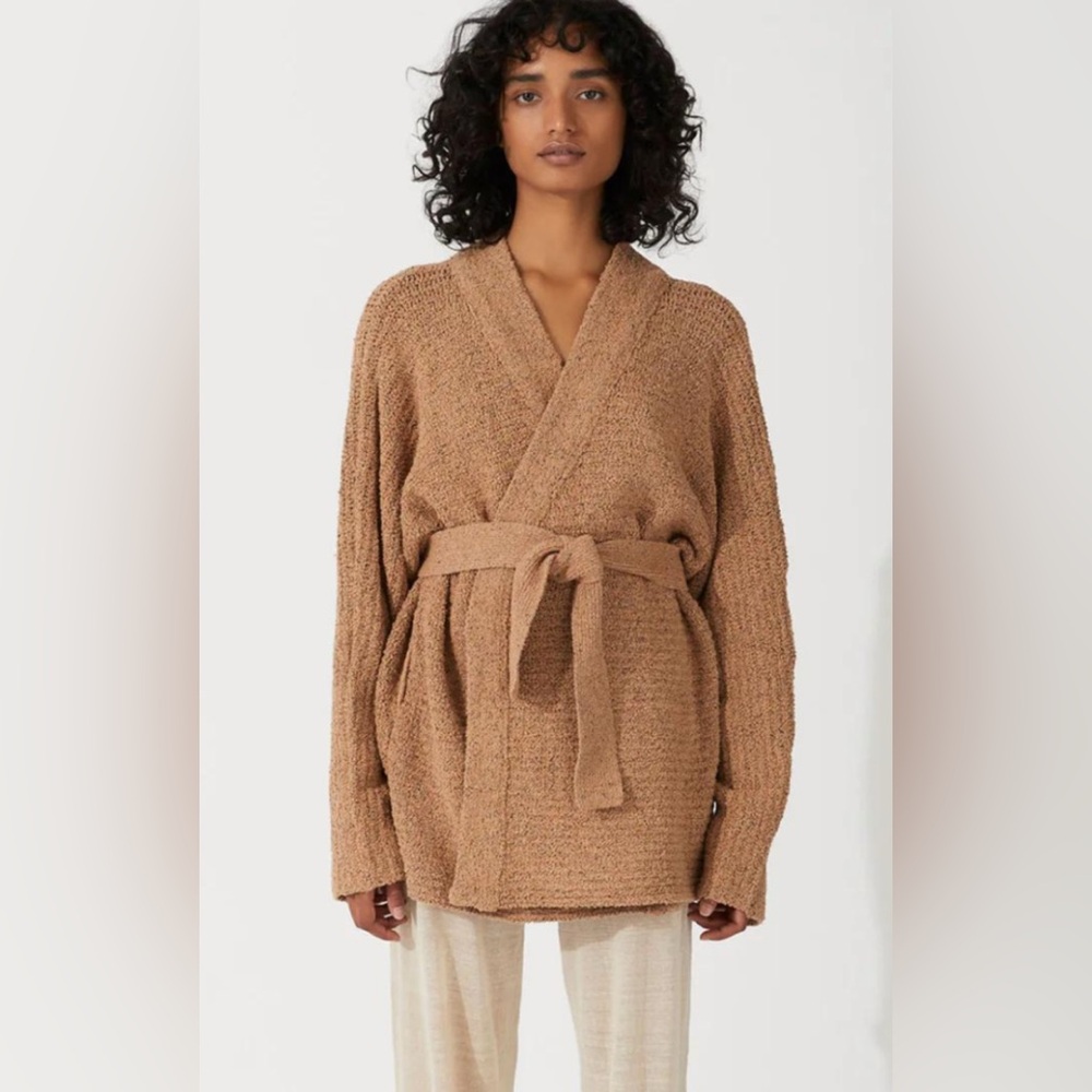 Zulu & Zephyr tie waist Cardigan Sweater